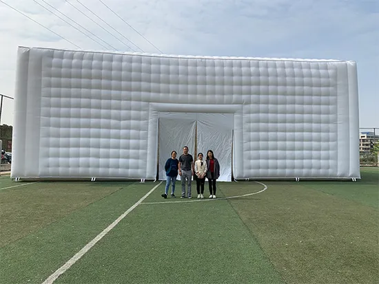Tienda inflable de la boda de la carpa de la publicidad al aire libre para la personalización básica del acontecimiento del partido
