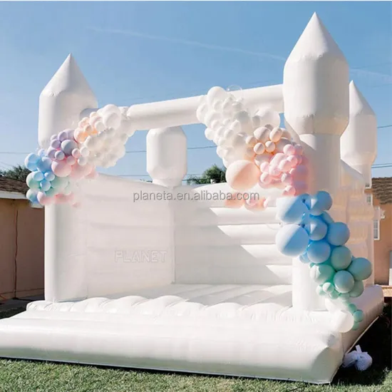  ¡Envío aéreo gratuito a domicilio!  2022 más nuevo 13X13FT 4X4m inflable al aire libre boda gorila blanco casa de rebote castillo hinchable castillo de salto